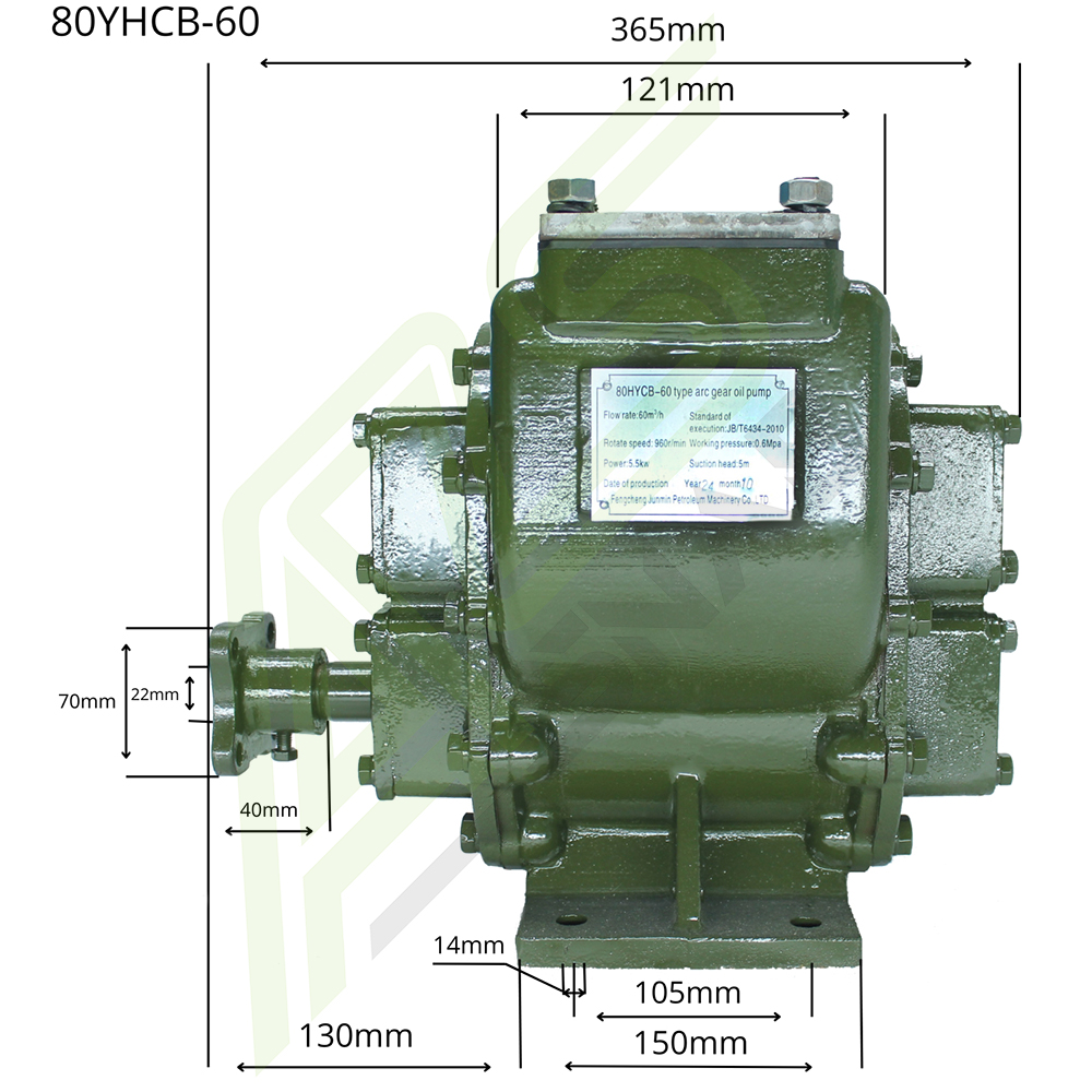 Насос 80YHCB-60