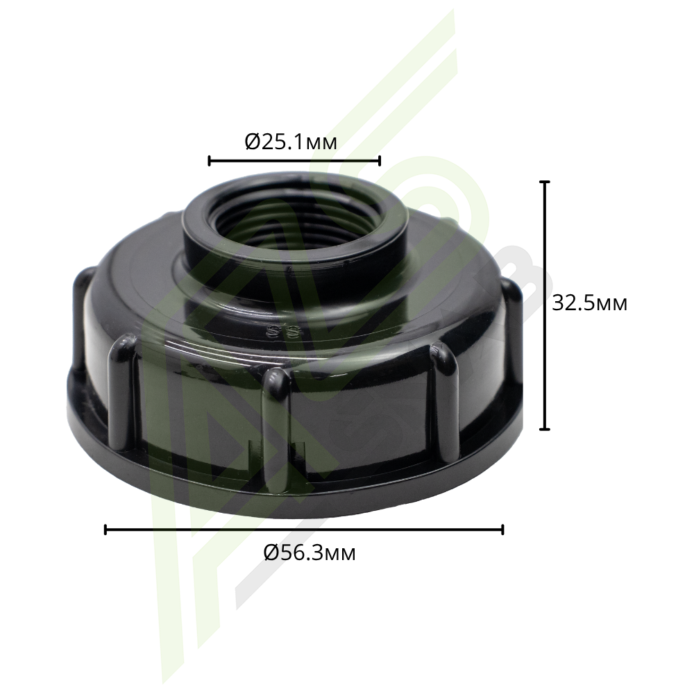 Перехдник еврокуб 25мм