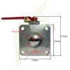 Кран DN80 (под БРС camlock)