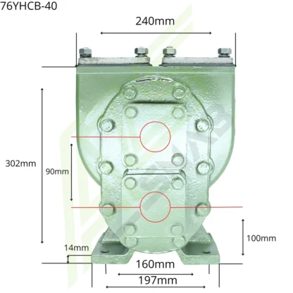 Насос 76YHCB-40