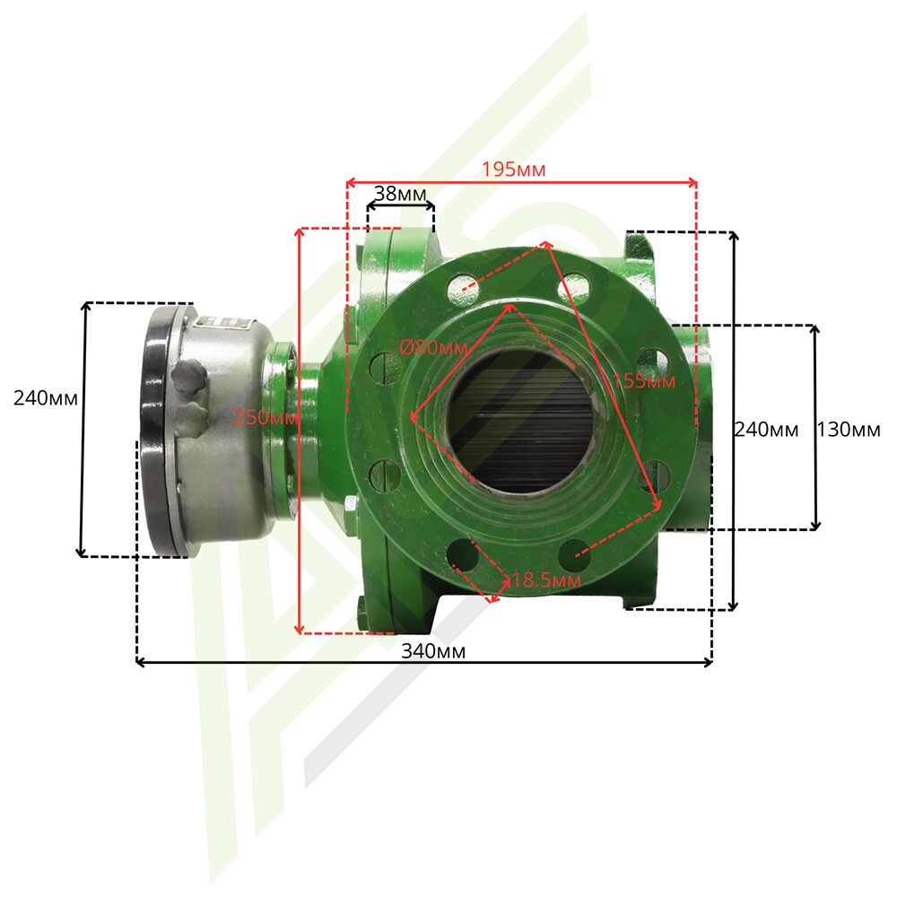 Счётчик жидкости DN 80
