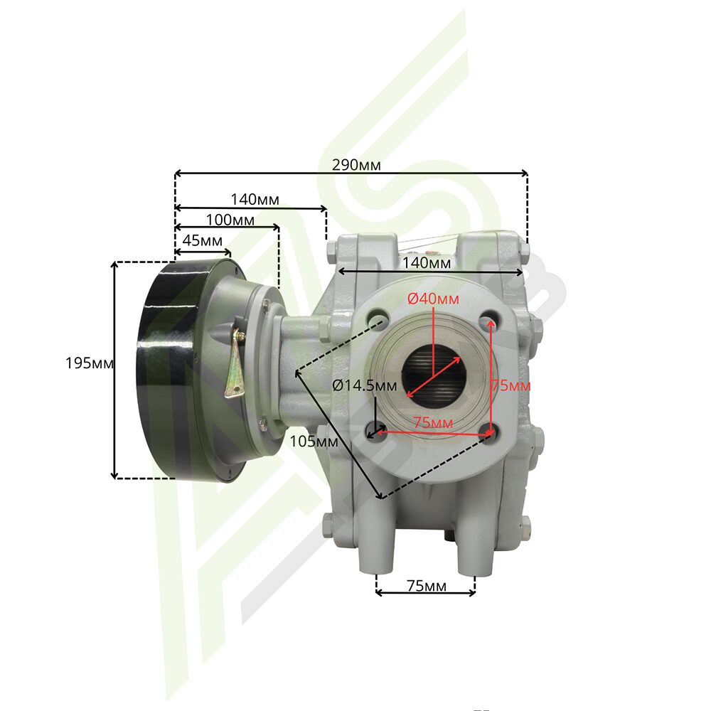 СЖ-ППО-40-Размеры